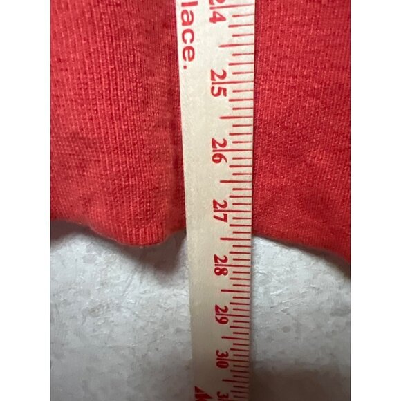 Toad & Co Orange Colorblock Knit Round Neck Sweater Wool Blend Women's XL - Picture 7 of 9